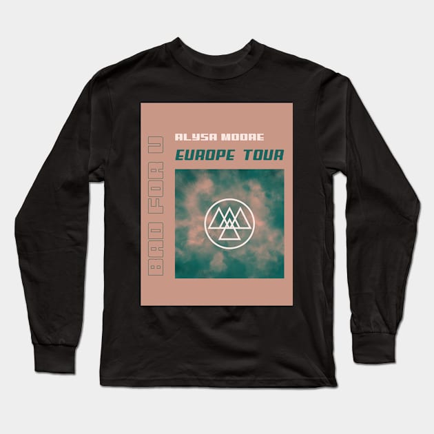 Europe Tour Long Sleeve T-Shirt by AladdinHub